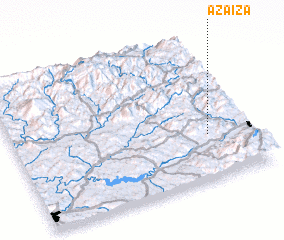 3d view of Azaïza