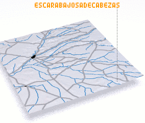 3d view of Escarabajosa de Cabezas