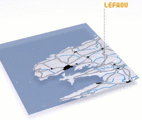 3d view of Le Faou