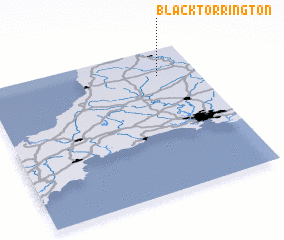 3d view of Black Torrington