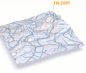 3d view of Talzemt