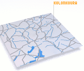 3d view of Kolonkoura