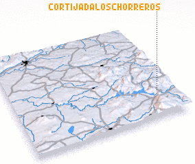 3d view of Cortijada Los Chorreros