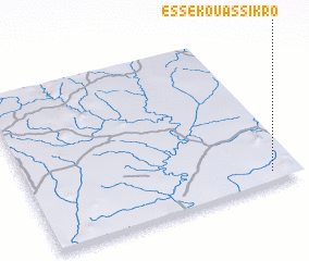 3d view of Essé-Kouassikro