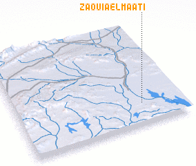 3d view of Zaouia el Maati