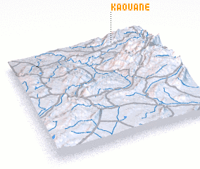 3d view of Kaouane