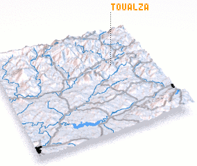 3d view of Toualza