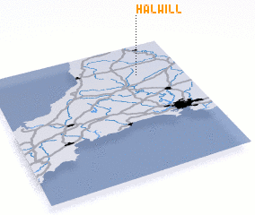 3d view of Halwill