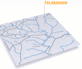3d view of Tolédougou