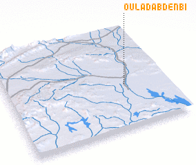 3d view of Oulad Abdenbi