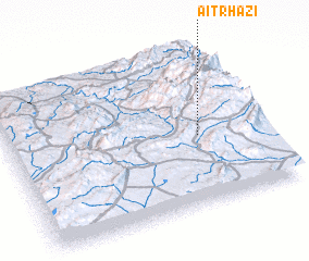 3d view of Aït Rhazi