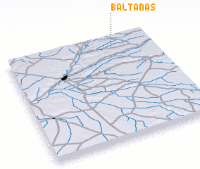 3d view of Baltanás