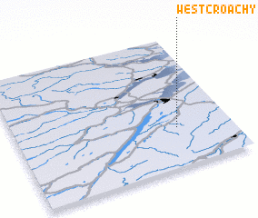 3d view of West Croachy
