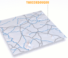 3d view of Yaossédougou