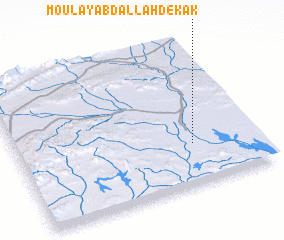 3d view of Moulay Abdallah Dekak