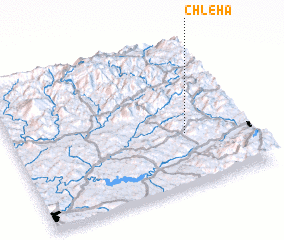 3d view of Chleha