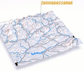 3d view of Zaouia dʼAssamar