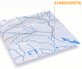 3d view of El Mansouriya