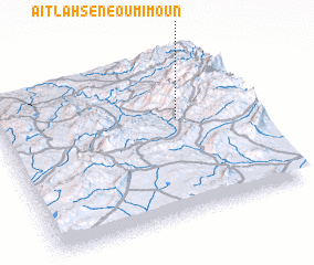 3d view of Aït Lahsene Ou Mimoun