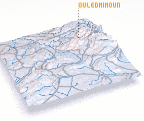 3d view of Ouled Mimoun