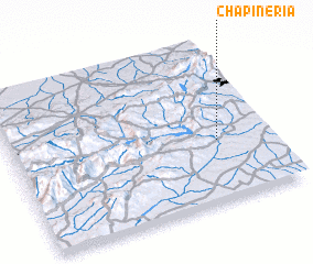 3d view of Chapinería