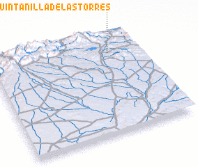 3d view of Quintanilla de las Torres