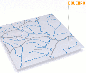 3d view of Bolékro