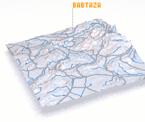 3d view of Bab Taza