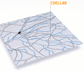 3d view of Cuéllar