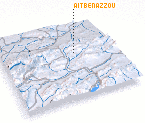 3d view of Aït Ben Azzou