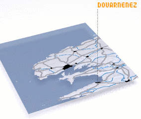 3d view of Douarnenez