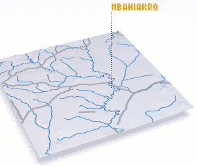 3d view of Mʼbahiakro