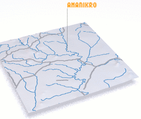 3d view of Amanikro