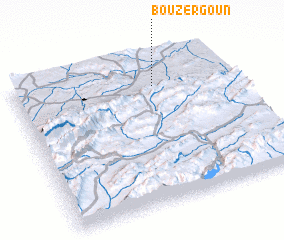 3d view of Bou Zergoun