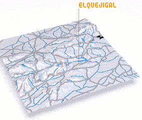 3d view of El Quejigal