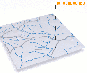 3d view of Kokouaboukro