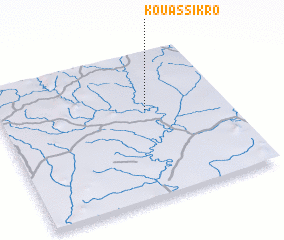 3d view of Kouassikro