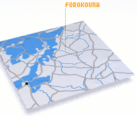 3d view of Forokouna