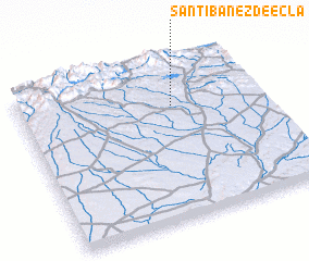 3d view of Santibáñez de Ecla