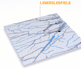 3d view of Lower Gledfield