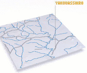 3d view of Yakouassikro