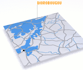 3d view of Diorobougou