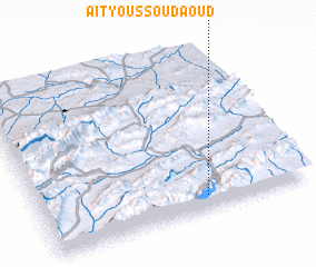 3d view of Aït Youss Ou Daoud