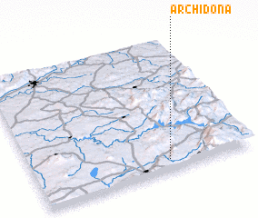 3d view of Archidona