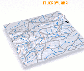 3d view of Ituero y Lama