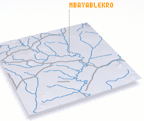 3d view of Mbaya-Blékro