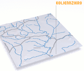3d view of Kolien-Nzikro