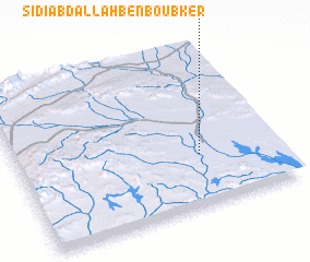 3d view of Sidi Abdallah Ben Boubker