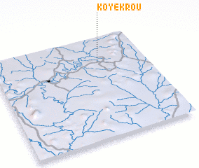 3d view of Koyékrou