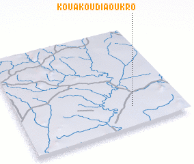 3d view of Kouakoudiaoukro